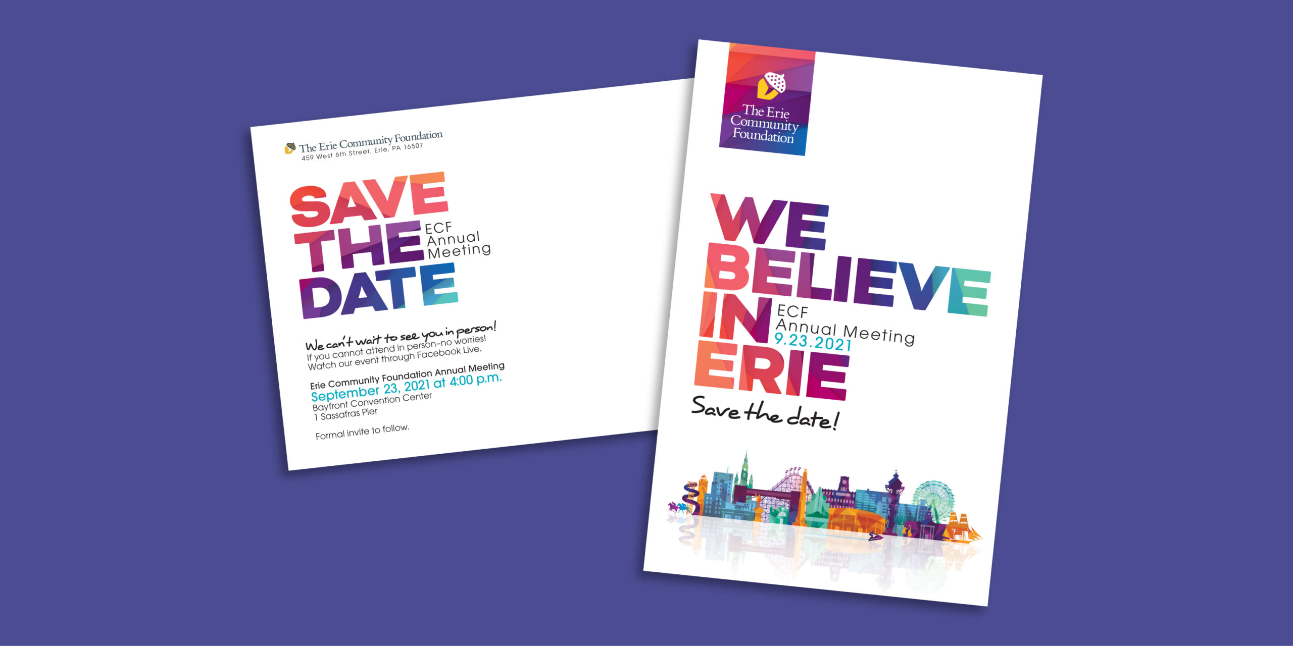 The Erie Community Foundation Annual Meeting 2020 event save-the-date